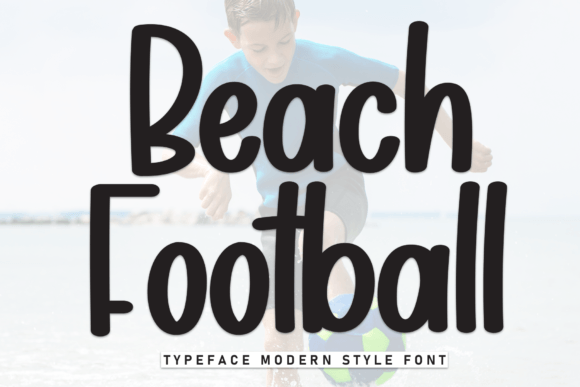 Beach Football Font