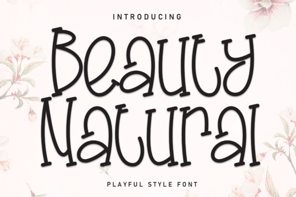 Beauty Natural Font for Business