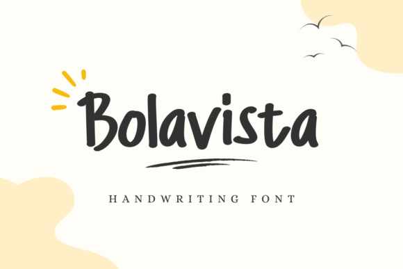 Bolavista Font: Handmade Elegance