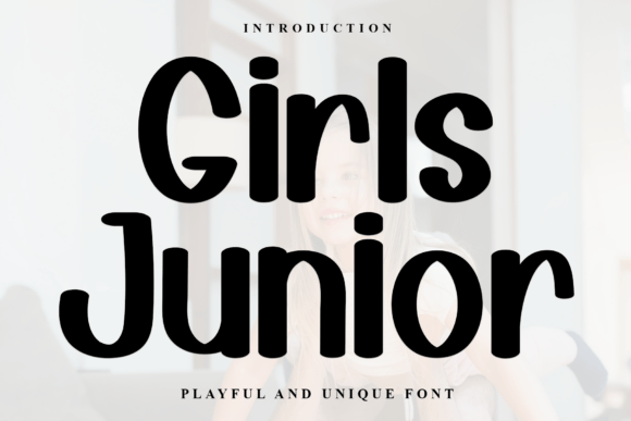 Girls Junior Font for Web Design