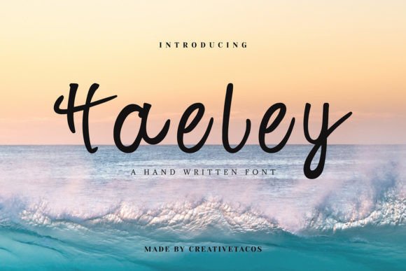 Haeley: A Charming Font for Your Business