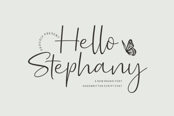 Hello Stephany Font