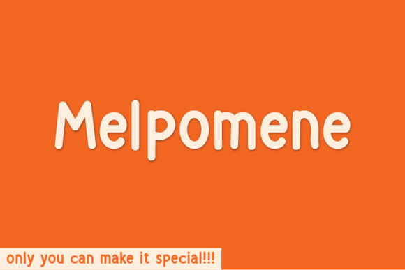 Melpomene: A Natural Handwritten Font