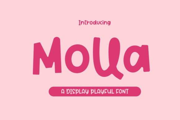 Molla: A Handwritten Font for Creative Makers