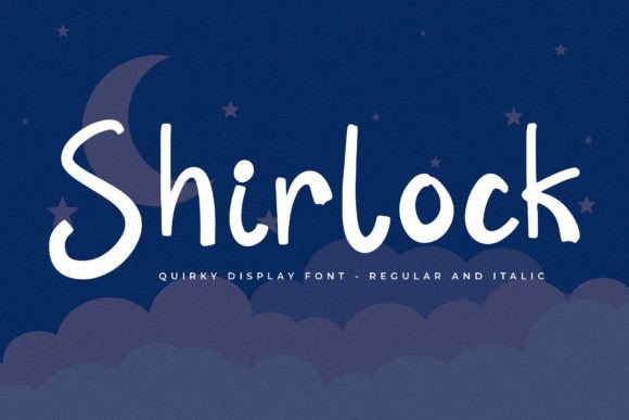 Shirlock: A Friendly Handwritten Font