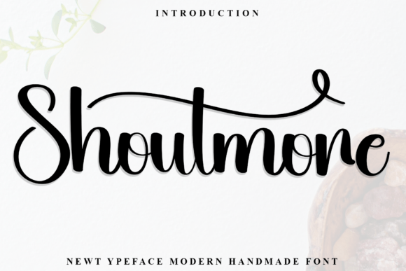 Shoutmore: A Creative Font for Makers