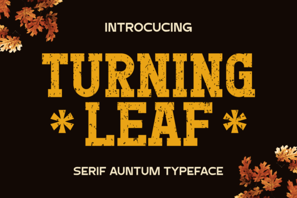 Turning Leaf Font Review