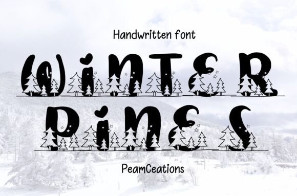 Winter Pines Font Review