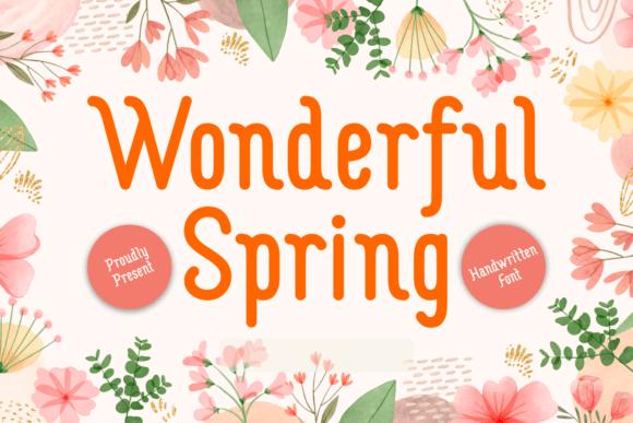 Wonderful Spring Font for Business